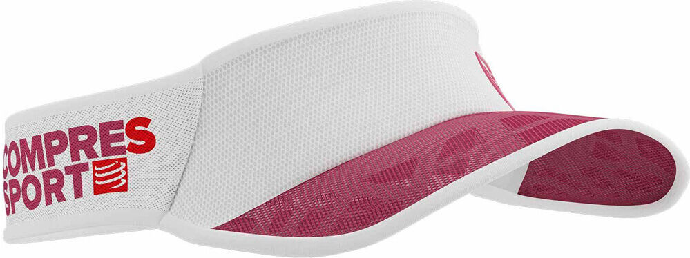 Compressport spiderweb ultralight visor gorra running Blanco (UNICA)