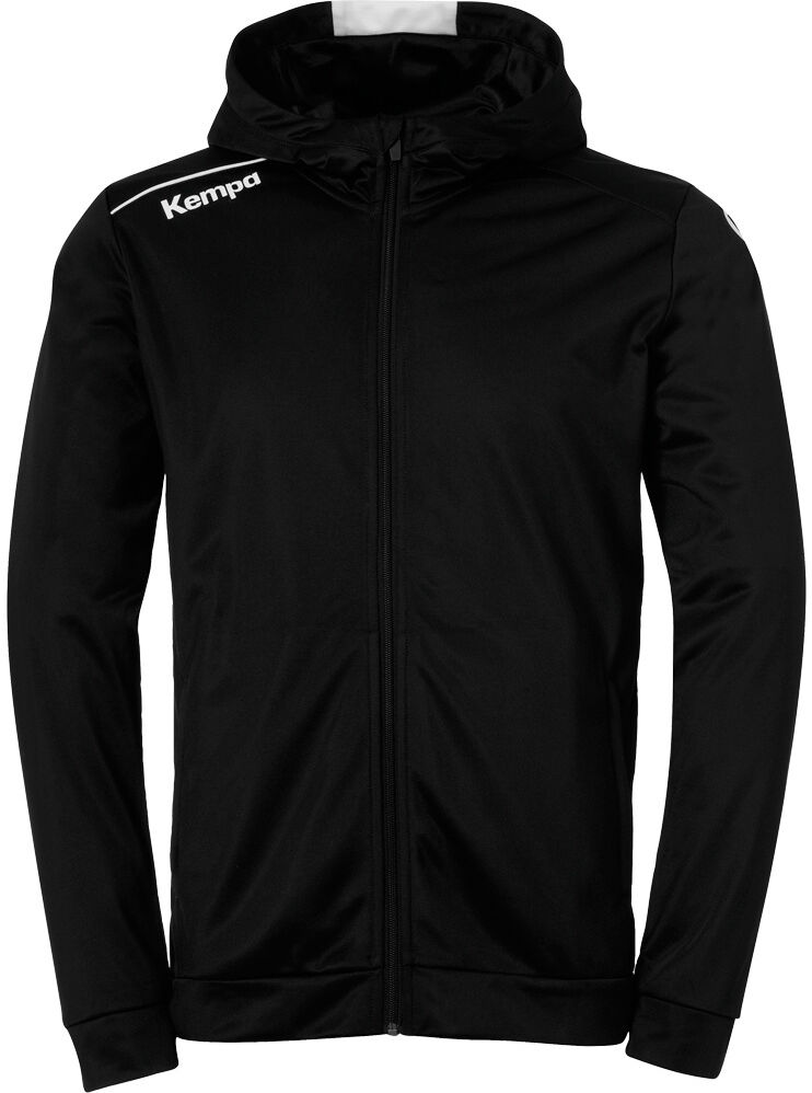 Kempa player sudadera entrenamiento fútbol Negro (XXXL)