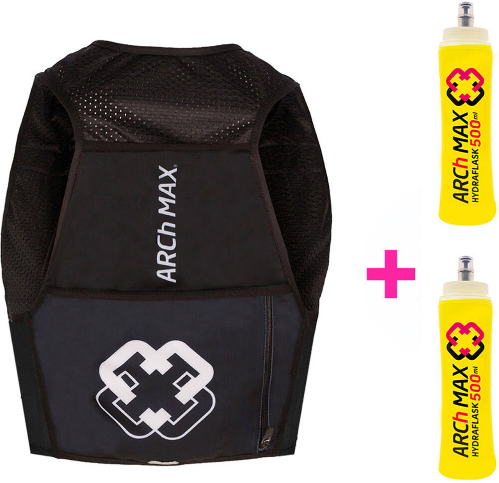 Arch Max hydration vest- 6l  2sf500ml varios running Negro (S/M)