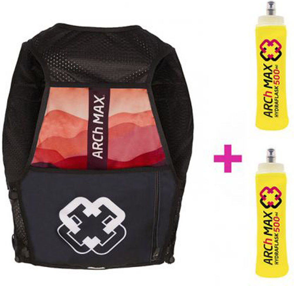 Arch Max hydration vest- 6l  2sf500ml varios running Rojo (S/M)