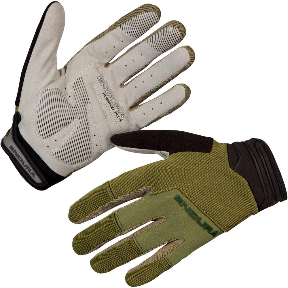 Endura hummvee plus ii guantes largos ciclismo Verde (XS)