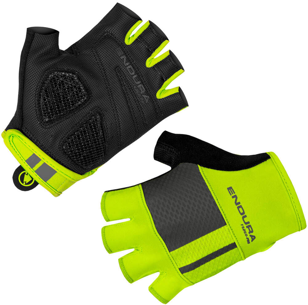 Endura fs260-pro guantes cortos ciclismo Amarillo (S)