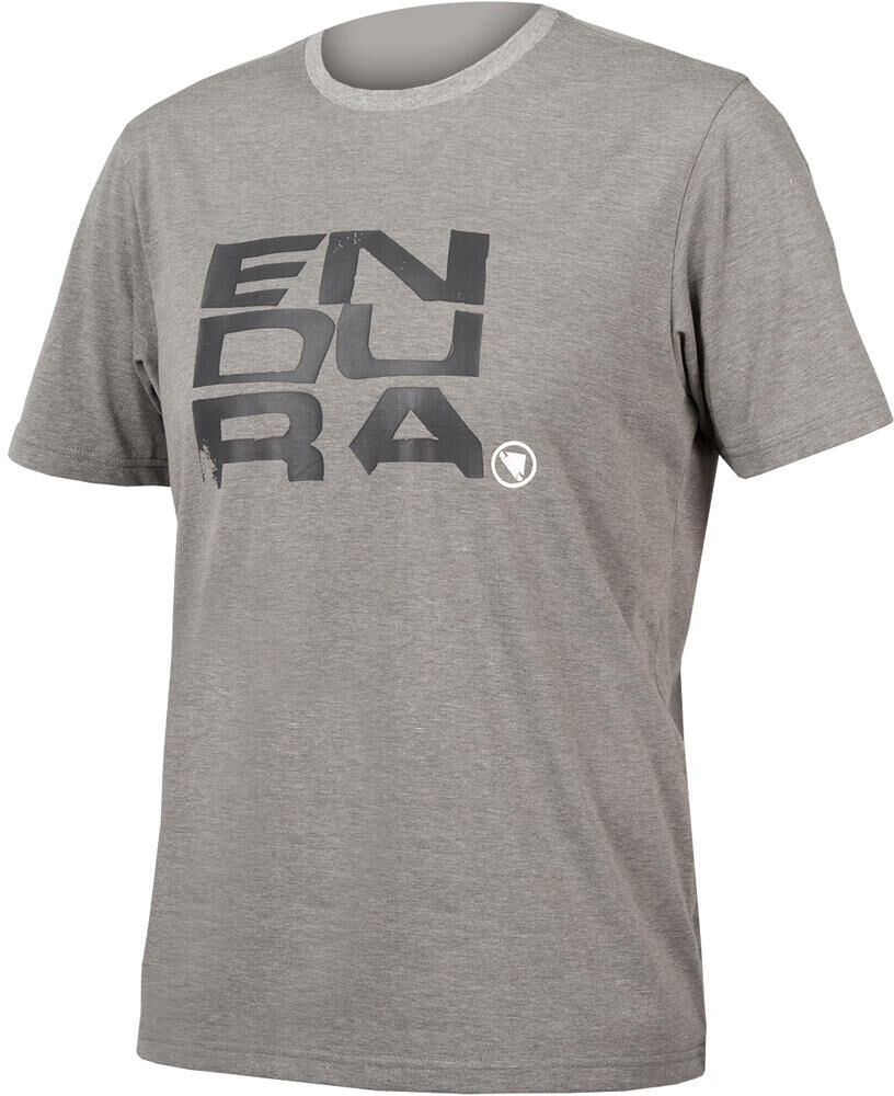 Endura one clan organice camiseta ciclismo hombre Gris (L)