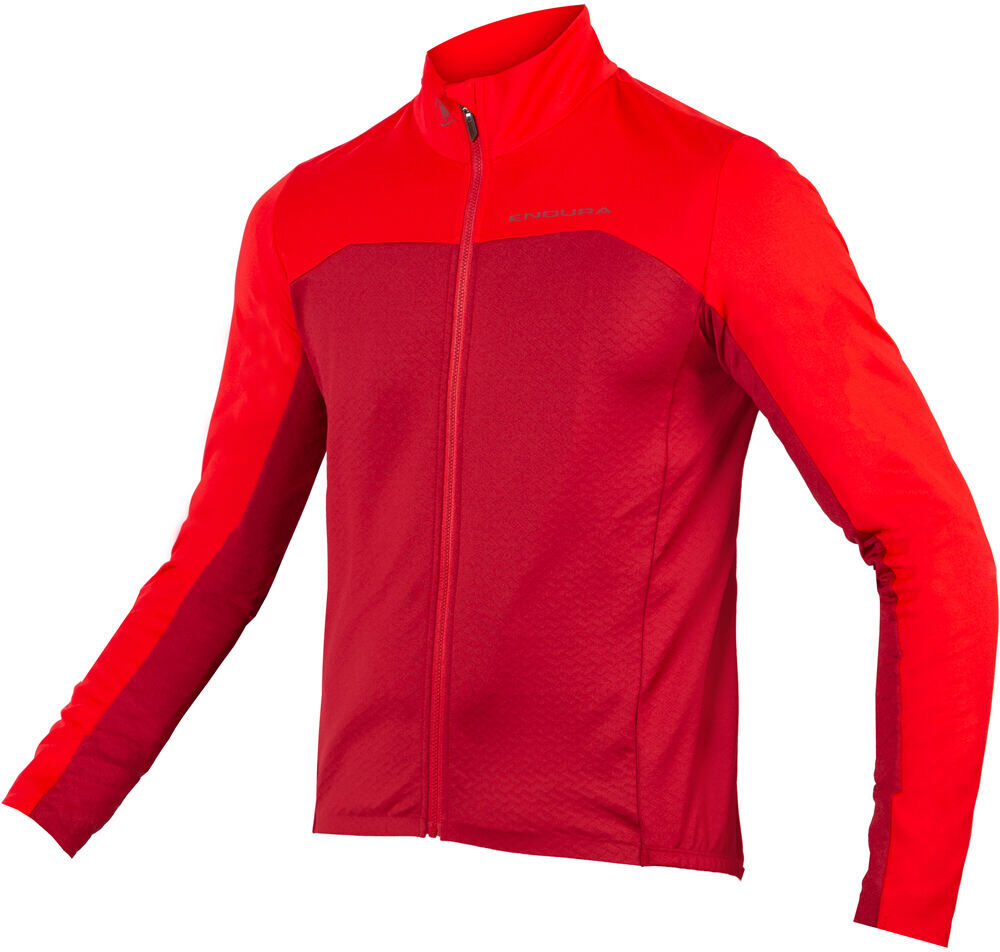 Endura fs260-pro roubaix rust maillot manga larga hombre Rojo (L)