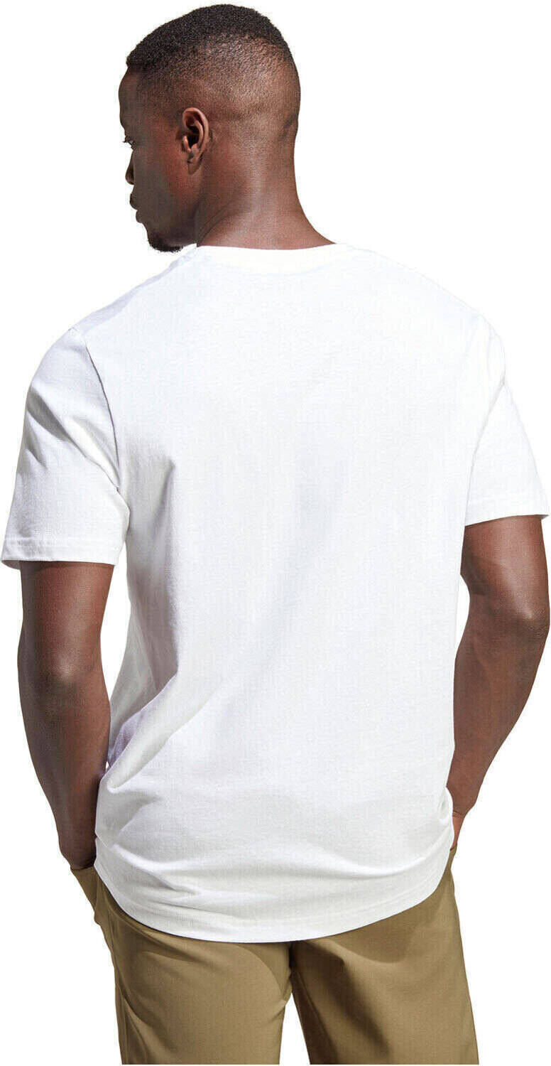 Adidas terrex classic logo camiseta montaña manga corta hombre Blanco (M)