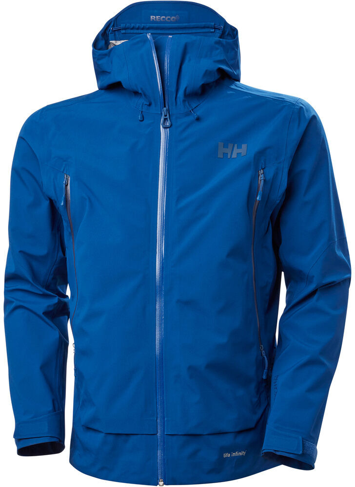 Helly Hansen verglas infinity chaqueta impermeable hombre Azul (L)