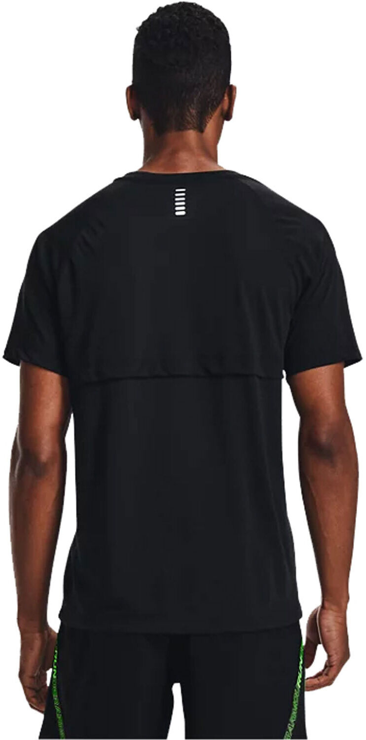 Under Armour streaker camiseta técnica manga corta hombre Negro (XL)