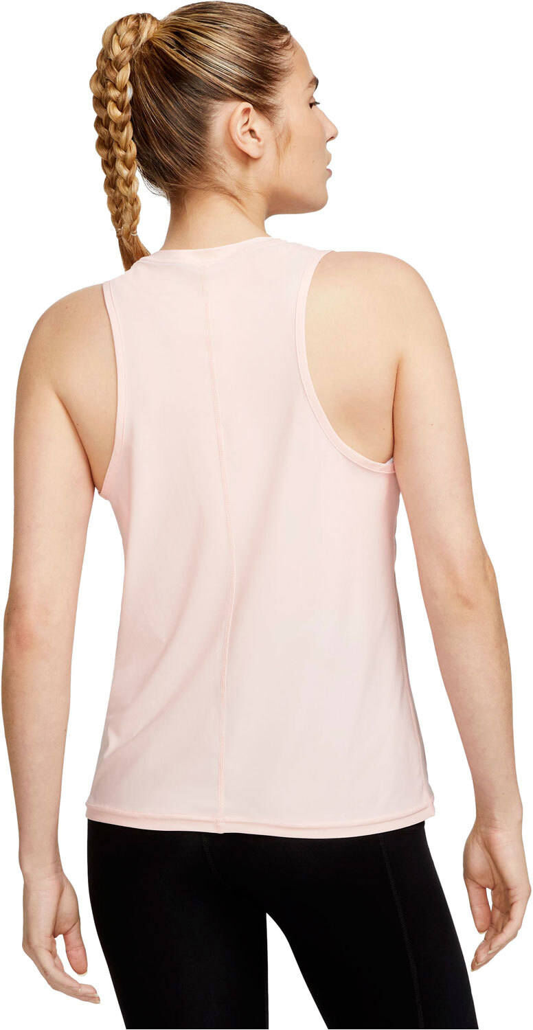 Nike dri-fit trail tank camiseta tirantes running Rosa (M)