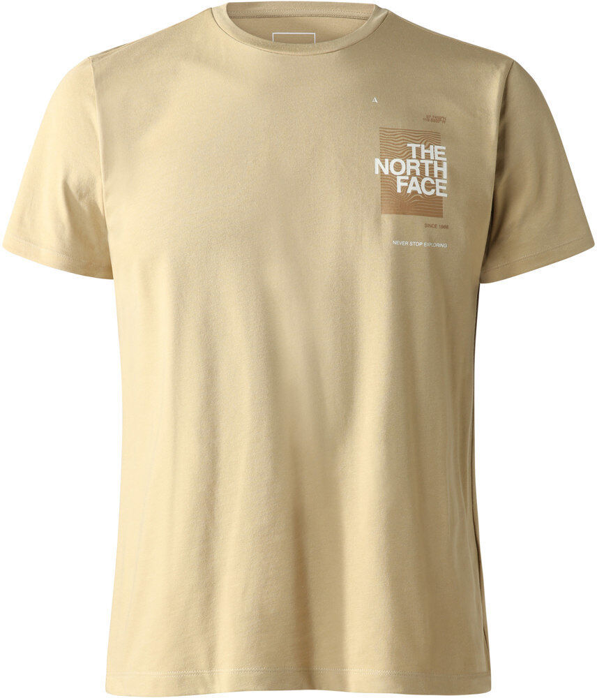 The North Face foundationaphic - e camiseta montaña manga corta hombre Marron (L)