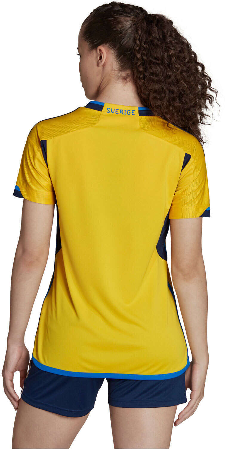 Adidas suecia 22 primera equipacion camiseta de fútbol oficiales Amarillo (M)