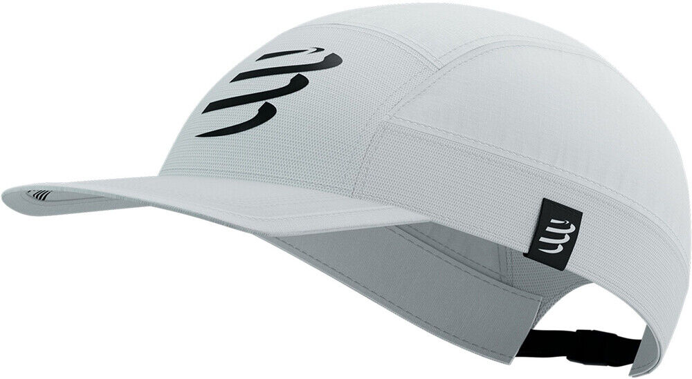 Compressport 5 panel light gorra running Blanco (UNICA)