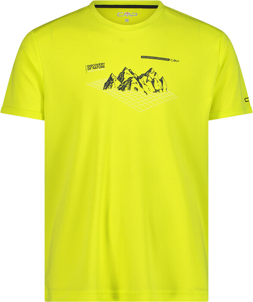 Cmp man t-shirt camiseta montaña manga corta hombre Amarillo (50)