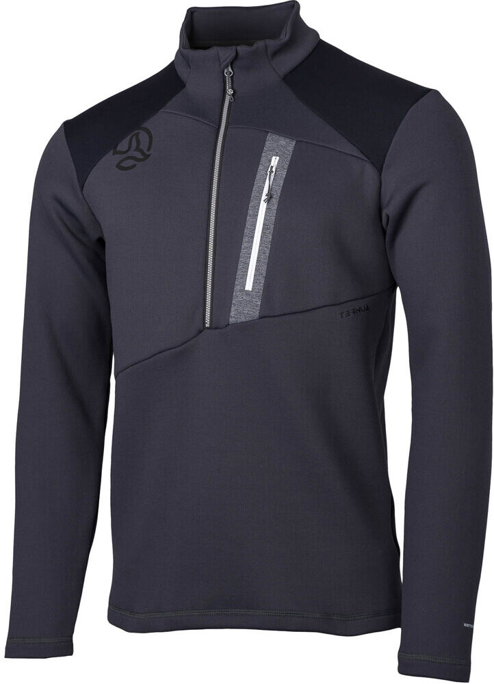 Ternua ruvik 1/2 zip forro polar hombre Gris (S)