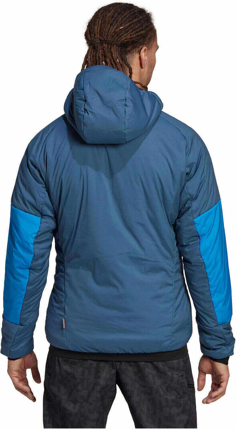 Adidas terrex techrock stretch primaloft chaqueta outdoor hombre Azul (XL)