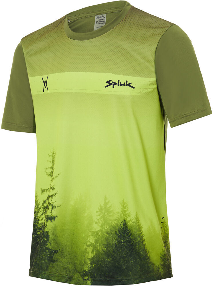 Spiuk maillot m/c all terrain hombre maillot manga corta hombre Verde (L)