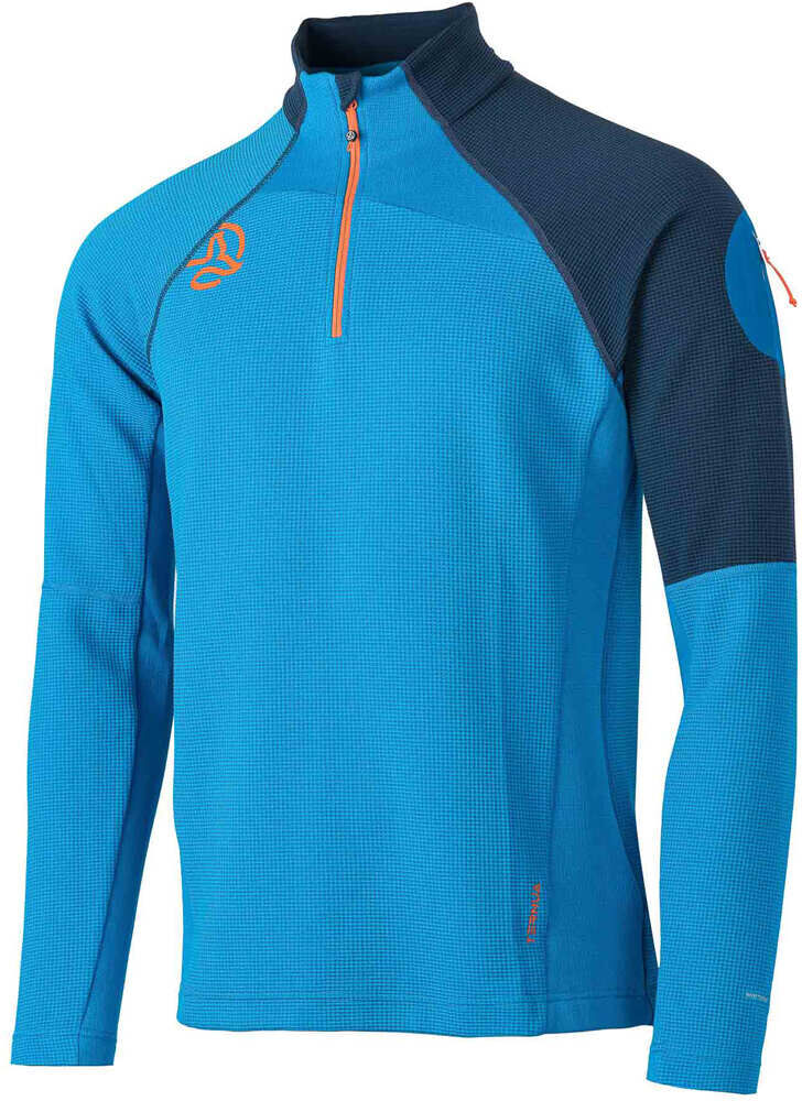 Ternua lemik 1/2 zip forro polar hombre Azul (S)