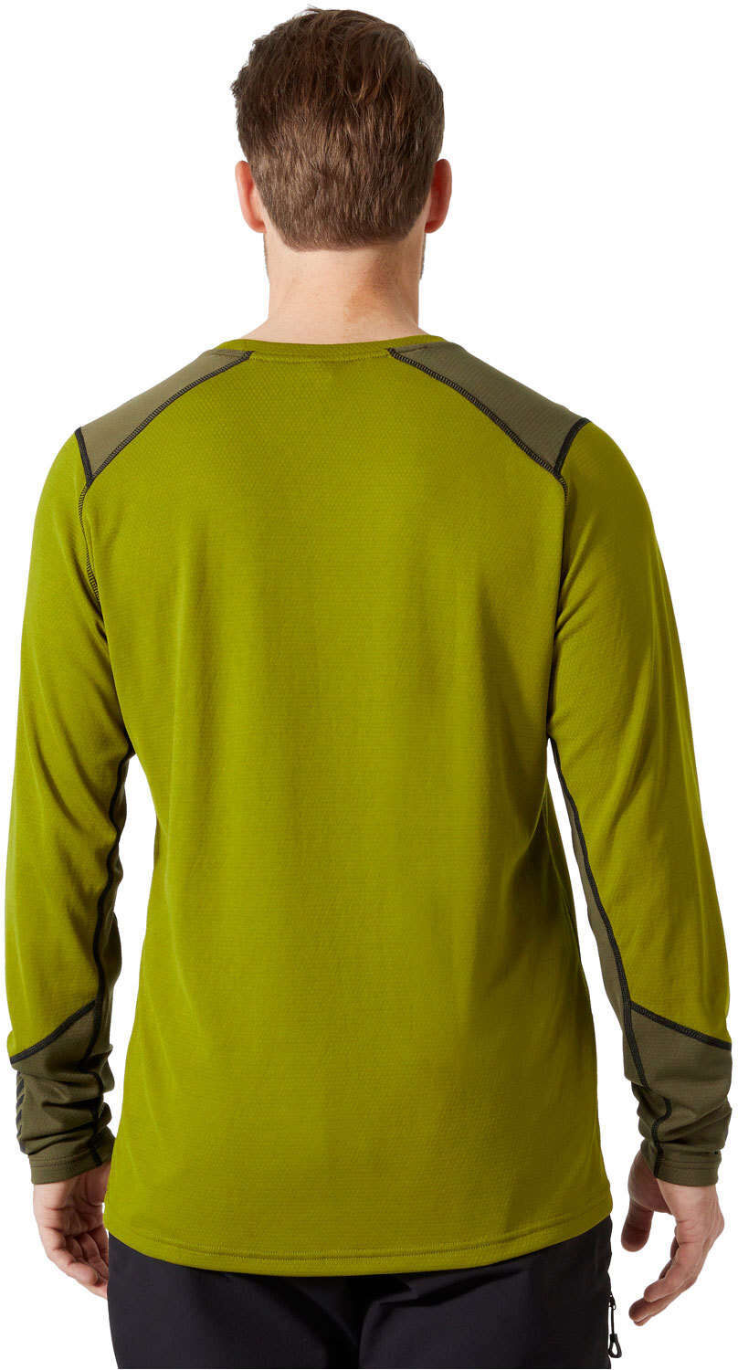 Helly Hansen lifa active camiseta térmica manga larga hombre Verde (L)