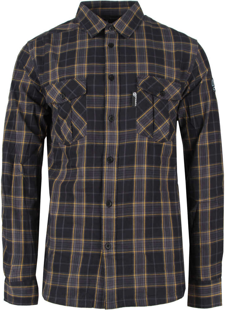 Ternua lifford camisa montaña manga larga hombre Gris (S)