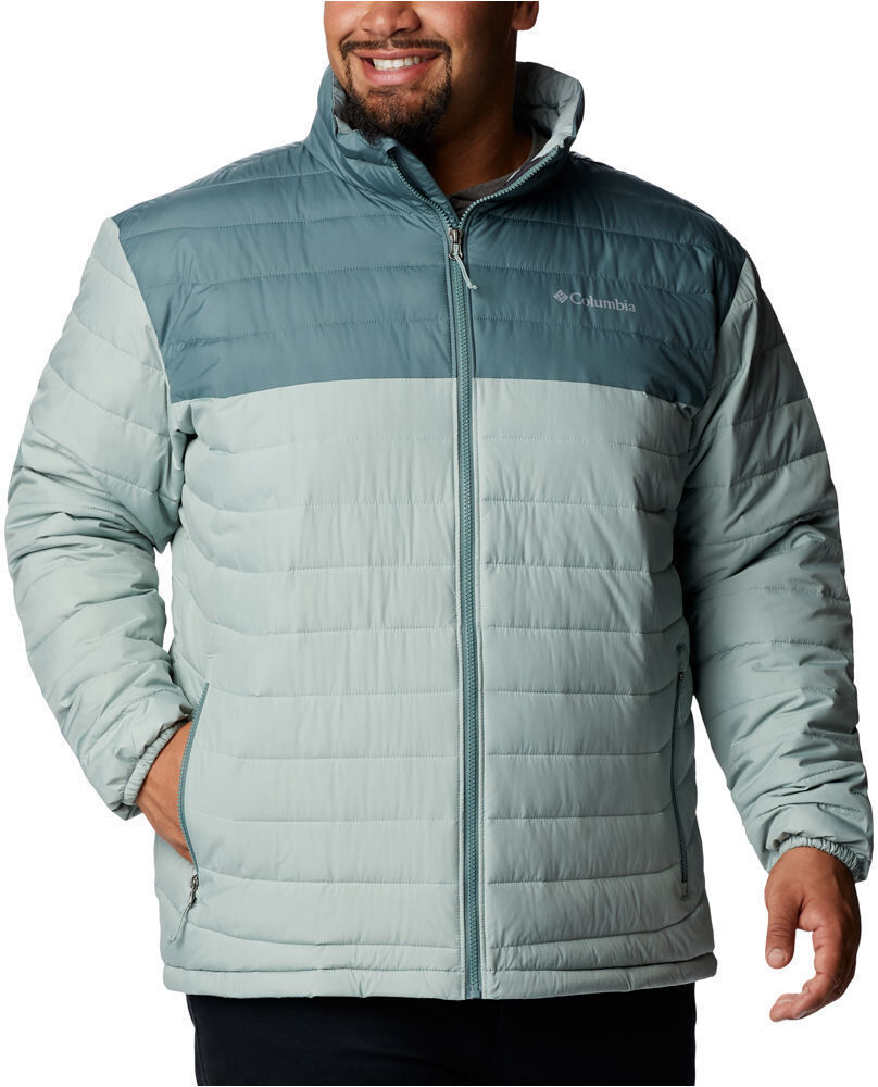 Columbia powder lite chaqueta outdoor hombre Gris (L)