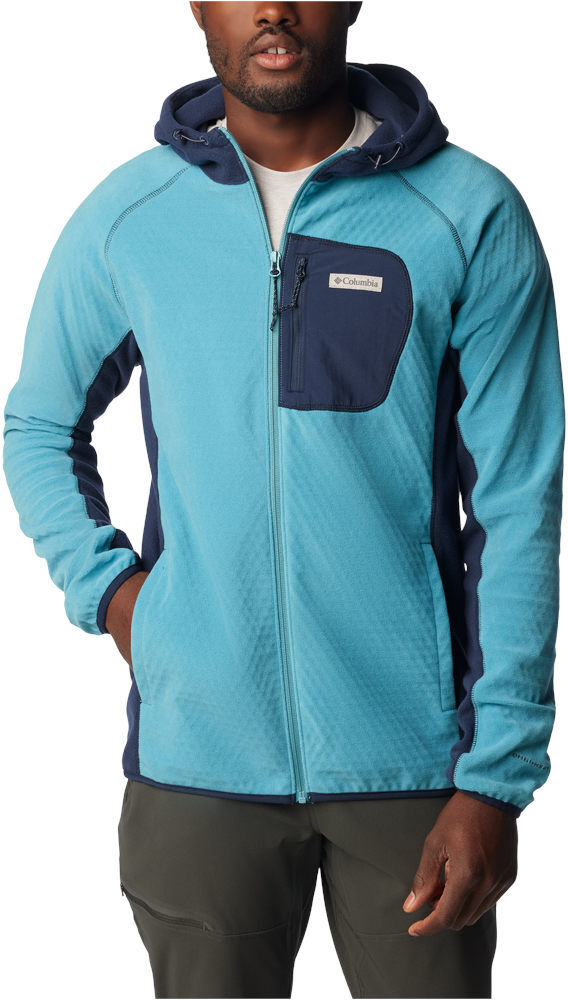 Columbia outdoor tracks full zip forro polar hombre Azul (M)