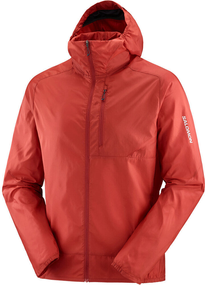 Salomon bonatti cross wind CHAQUETA TRAIL RUNNING HOMBRE Granate