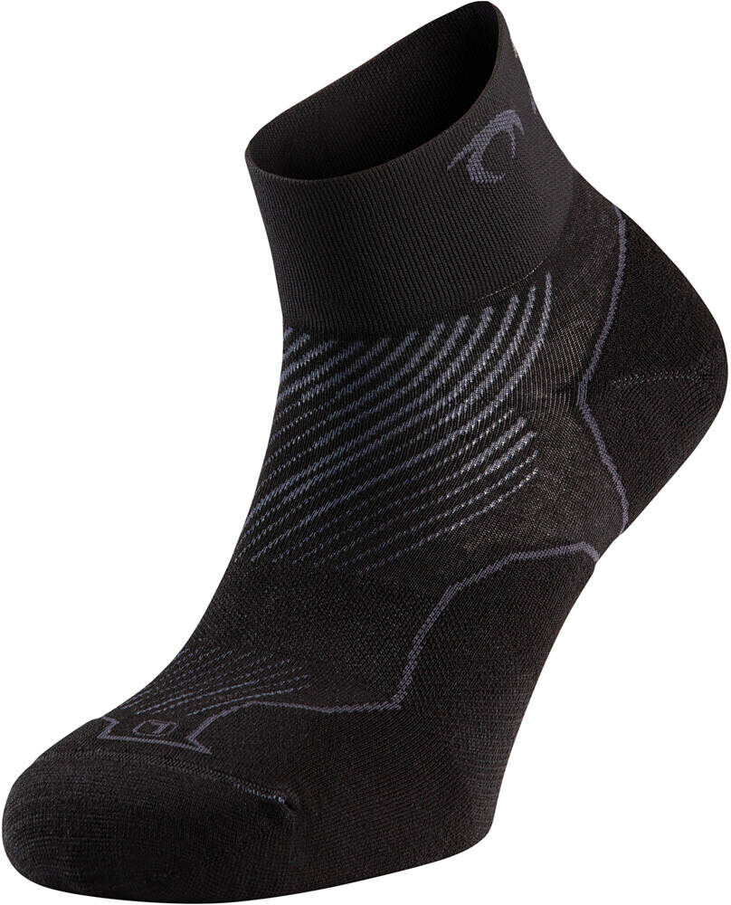 Lurbel distance three calcetines running Negro (XL)