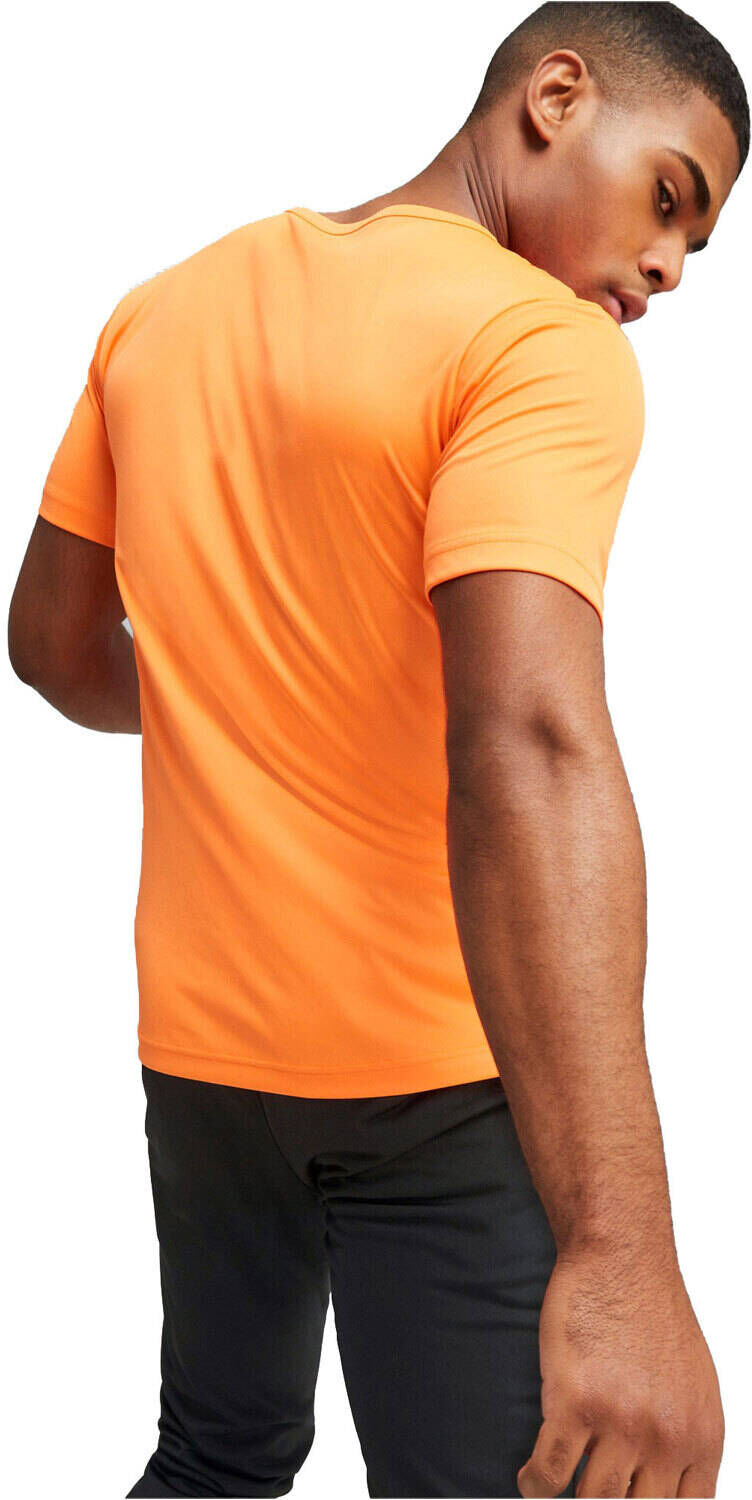 Puma individual riase graphic camisetas fútbol manga corta Naranja (L)