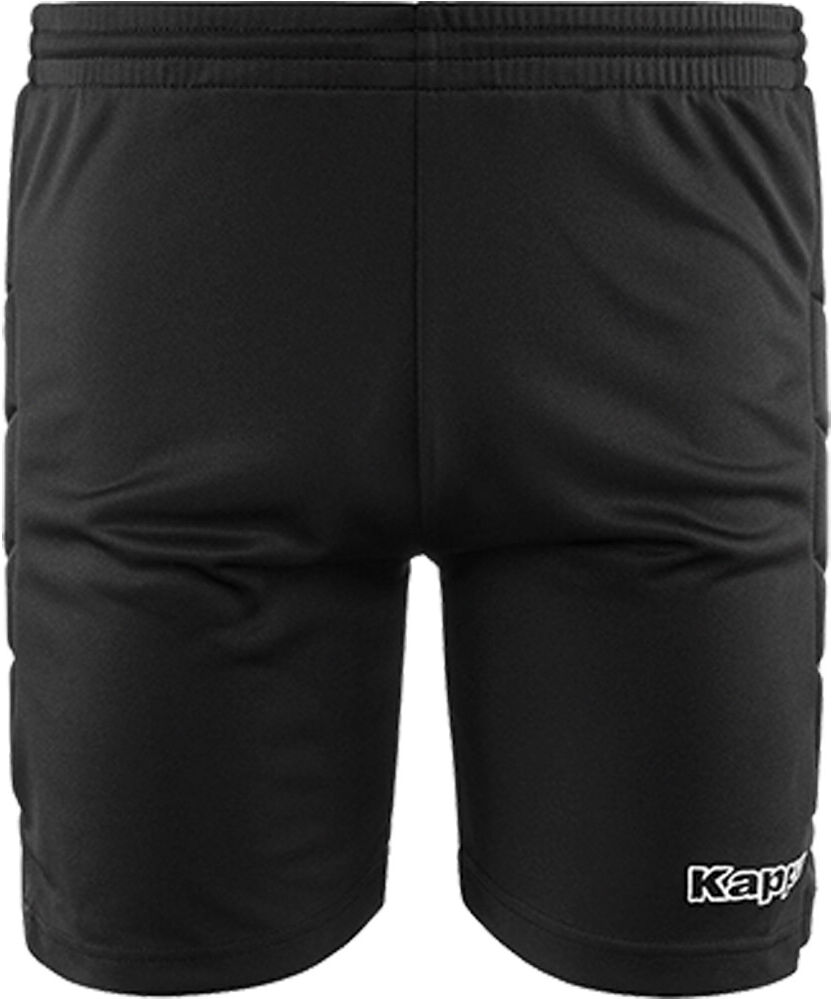 Kappa goalkeeper pantalón corto portero Negro (XXXL)