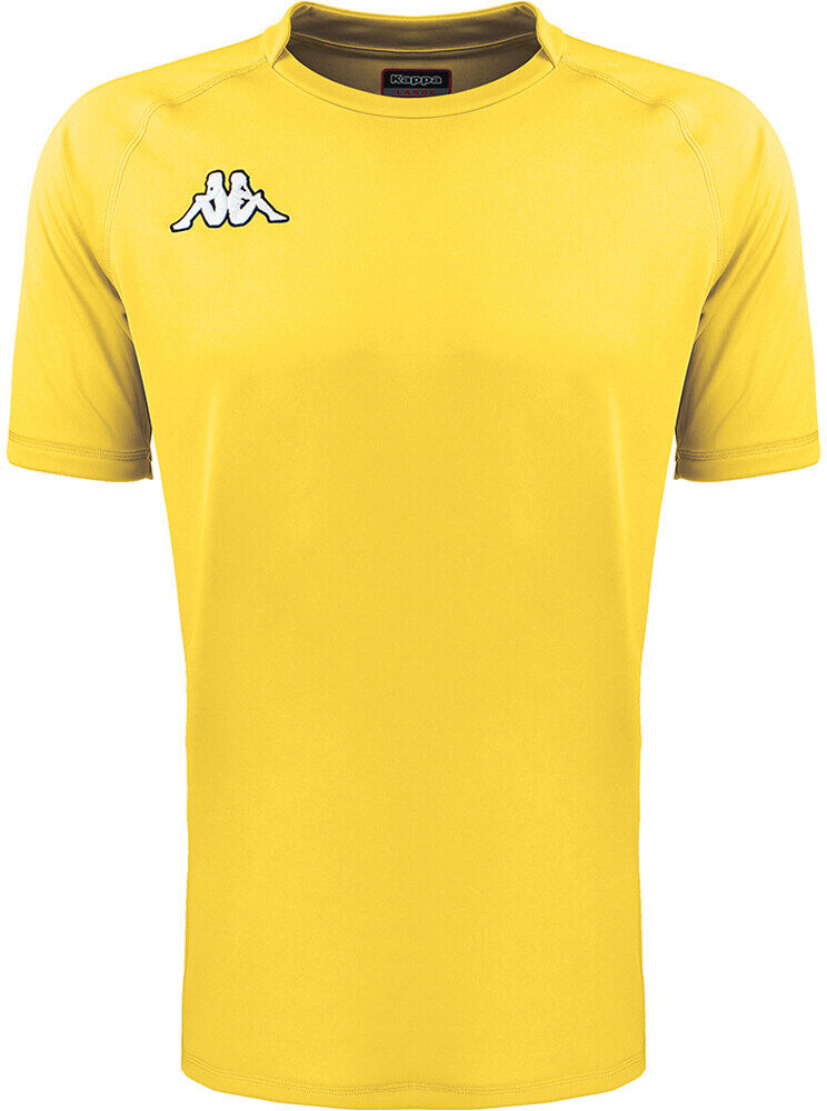 Kappa telese camisetas rugby manga corta Amarillo (XXXL)