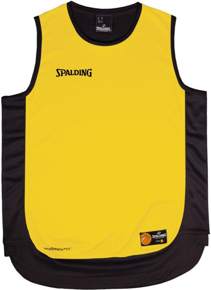 Spalding hustle camiseta baloncesto Amarillo (M)