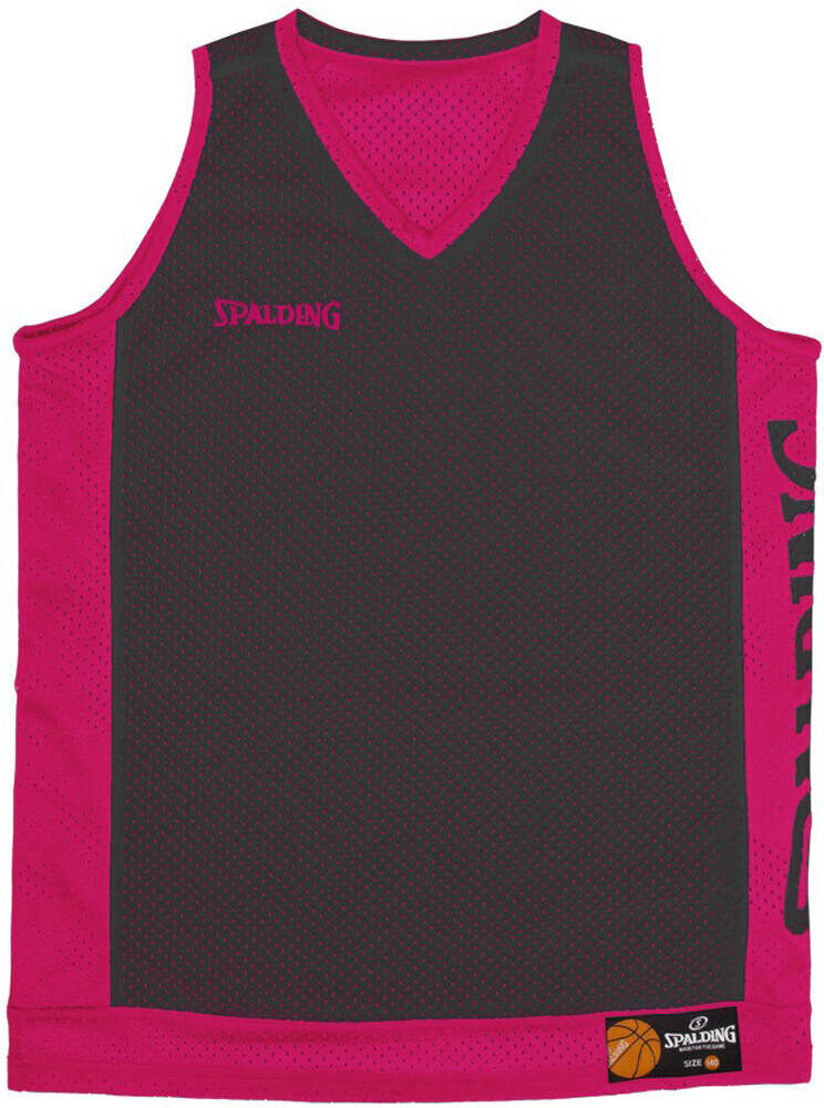 Spalding reversible tank top camiseta baloncesto Rosa (XXL)