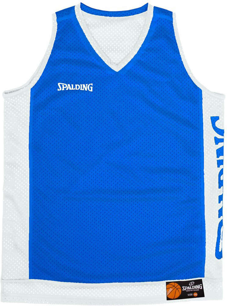 Spalding reversible camiseta baloncesto Azul (XXXL)