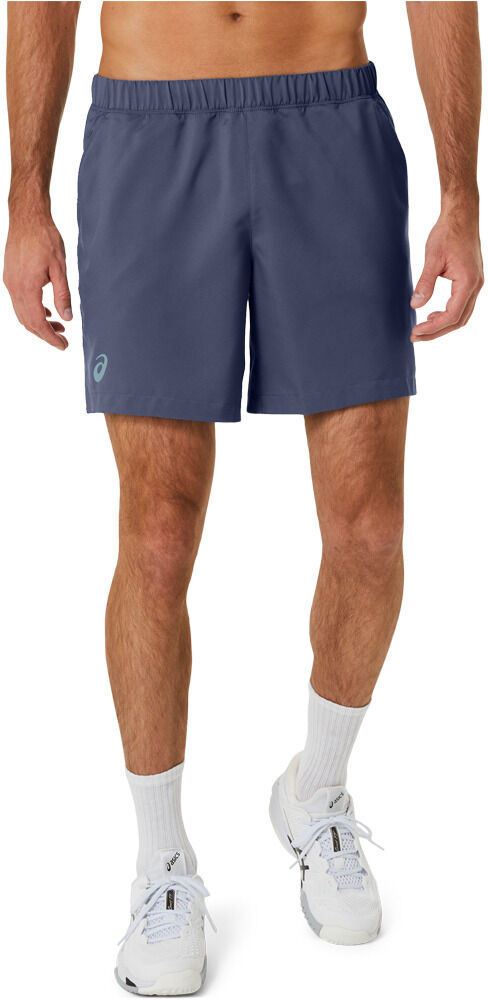 Asics court 7in pantalón tenis hombre Azul (M)