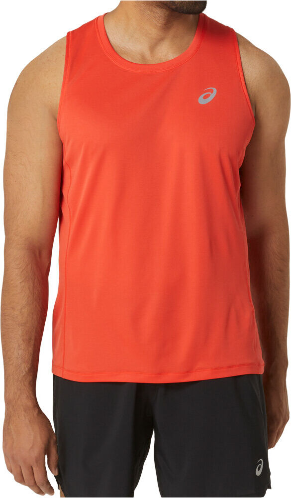 Asics core camiseta entrenamiento tirantes hombre Rojo (XL)