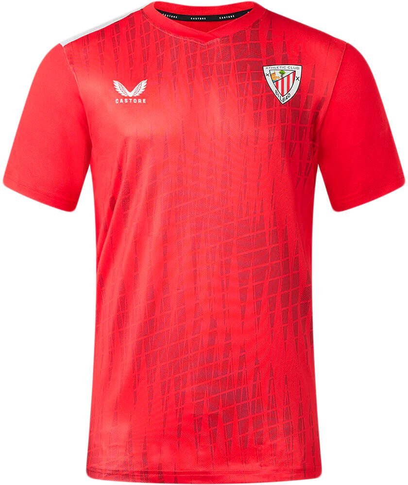 Castore athletic bilbao 23/24 primera equipacion camiseta de fútbol oficiales Rojo (L)