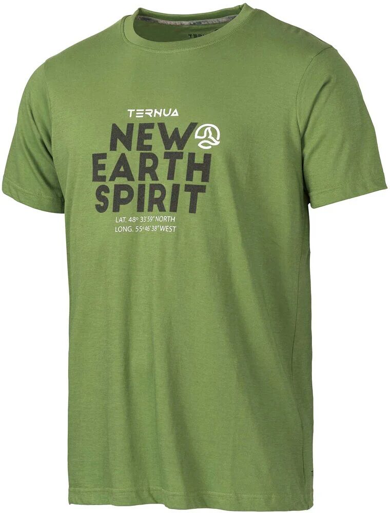 Ternua delby camiseta montaña manga corta hombre Verde (S)