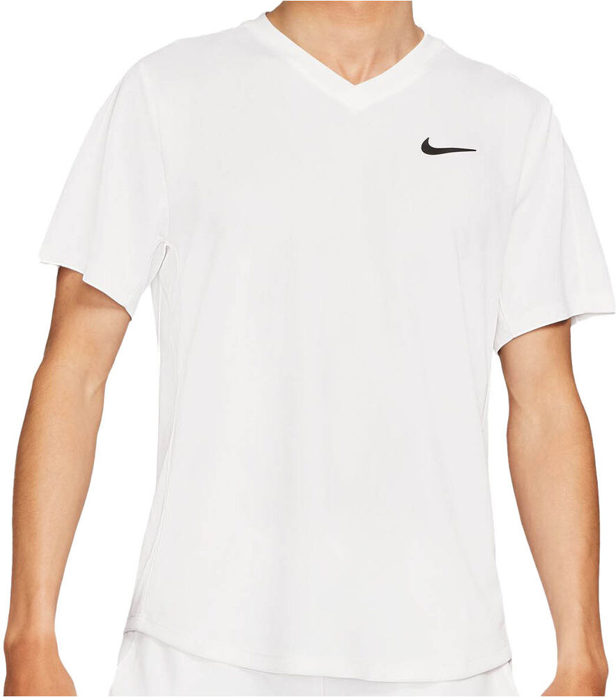 Nike dri-fit victory camiseta tenis manga corta hombre Blanco (S)