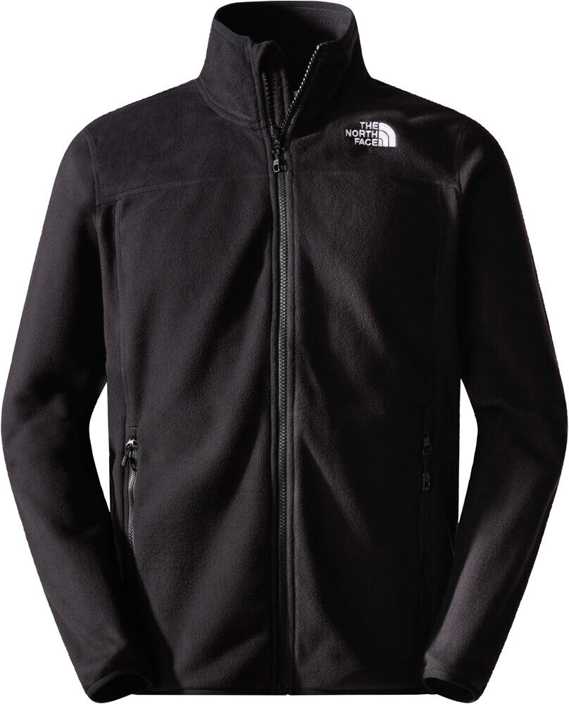 The North Face 100 glacier full zip forro polar hombre Negro (XS)