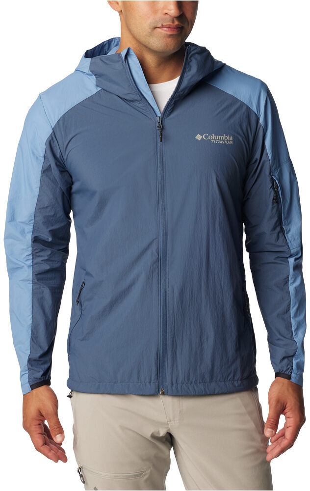 Columbia loop trail ii windbreaker forro polar hombre Azul (M)