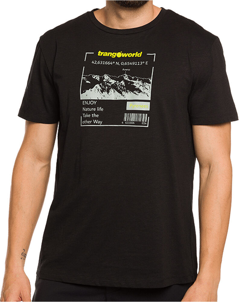 Trango aruca camiseta montaña manga corta hombre Negro (M)