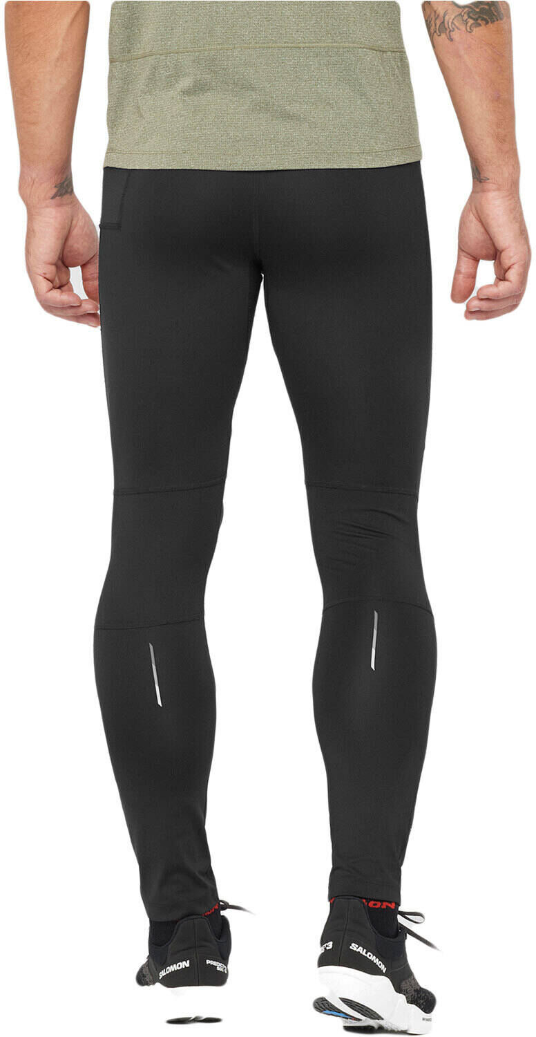 Salomon cross run tight malla trail running larga hombre Negro