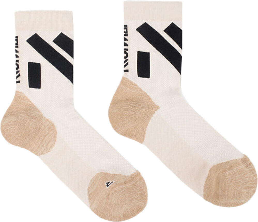 Nnormal race calcetines running Beige (S)