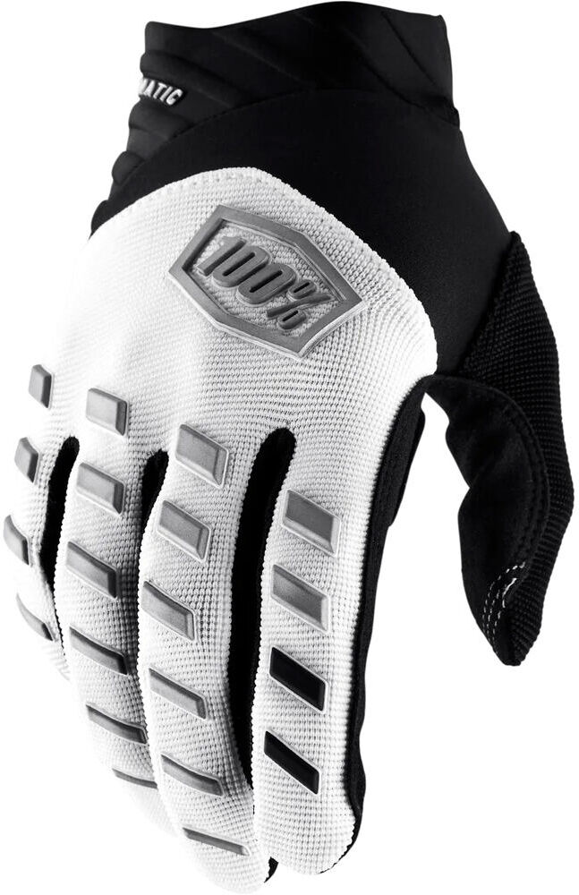 100% airmatic guantes largos ciclismo Blanco (L)