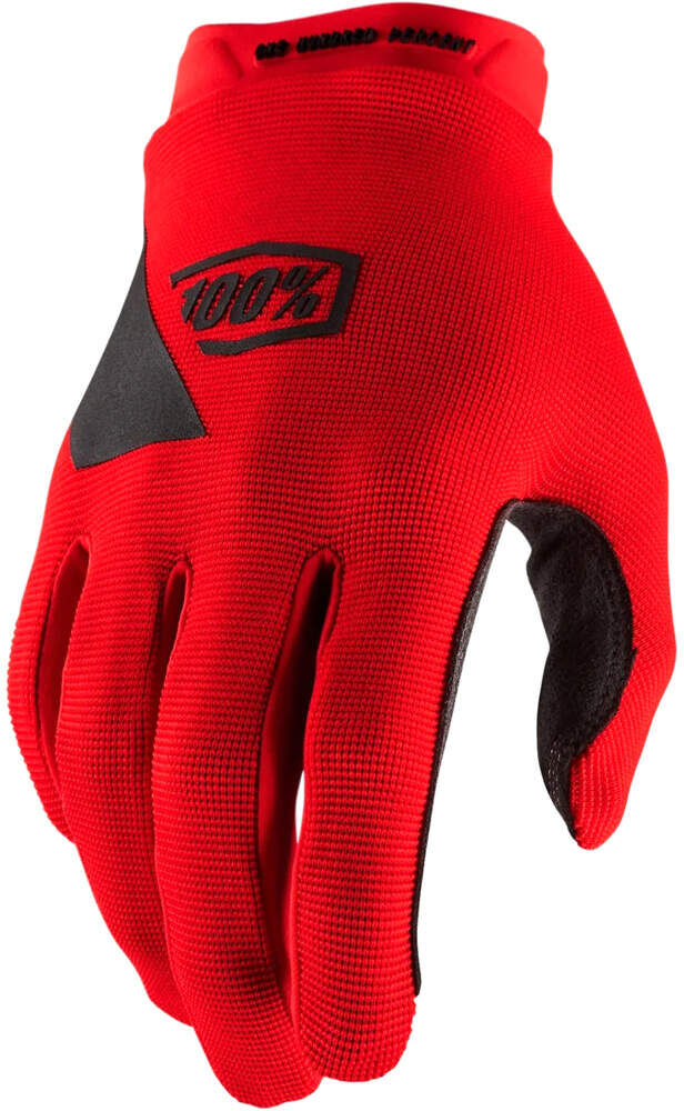 100% ridecamp guantes ciclismo niño Rojo (L)