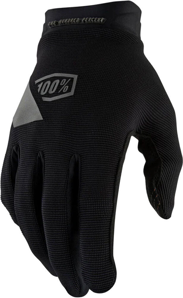 100% ridecamp gel guantes largos ciclismo Negro (M)