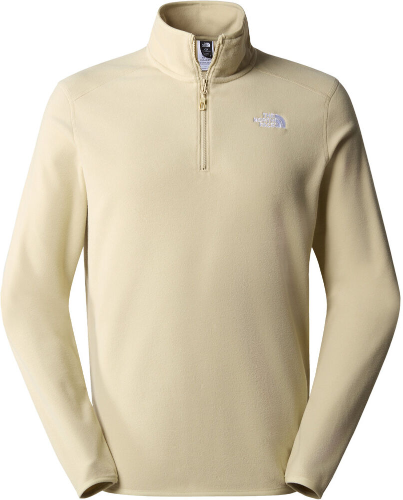 The North Face 100 glacier 1/4 zip forro polar hombre Beige (M)