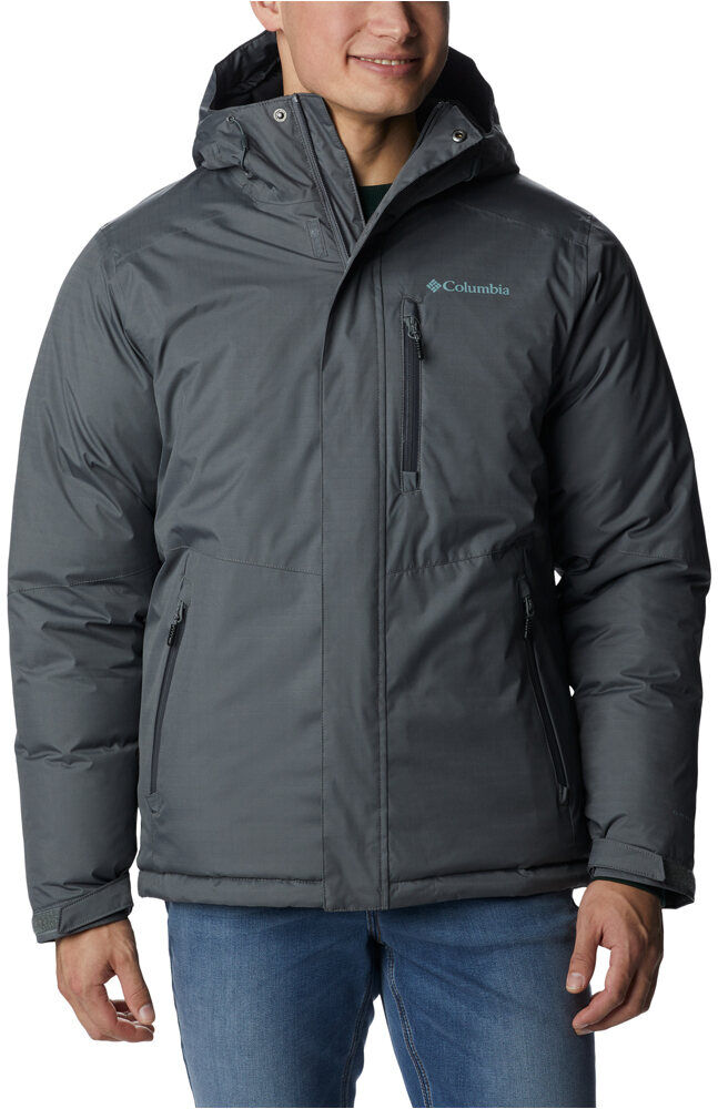 Columbia oak harbor insulated chaqueta outdoor hombre Gris (L)