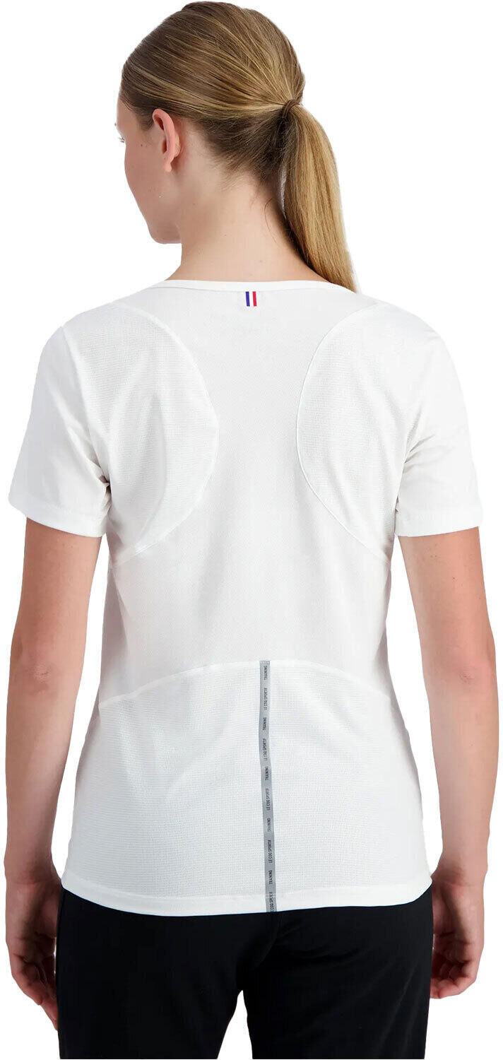 Le Coq Sportif training lf camiseta manga corta mujer Blanco (XS)