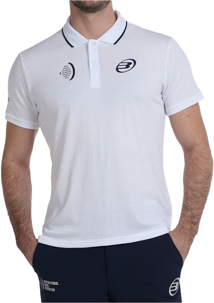 Bullpadel cente polo tenis manga corta hombre Blanco (M)