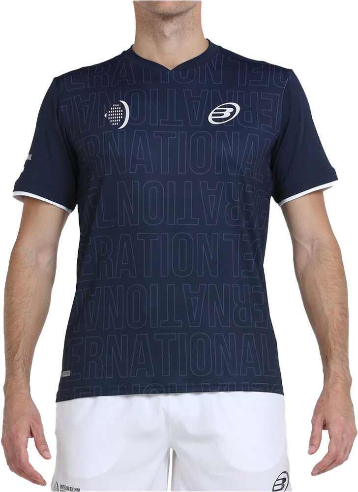 Bullpadel ereis camiseta tenis manga corta hombre Azul (XXL)